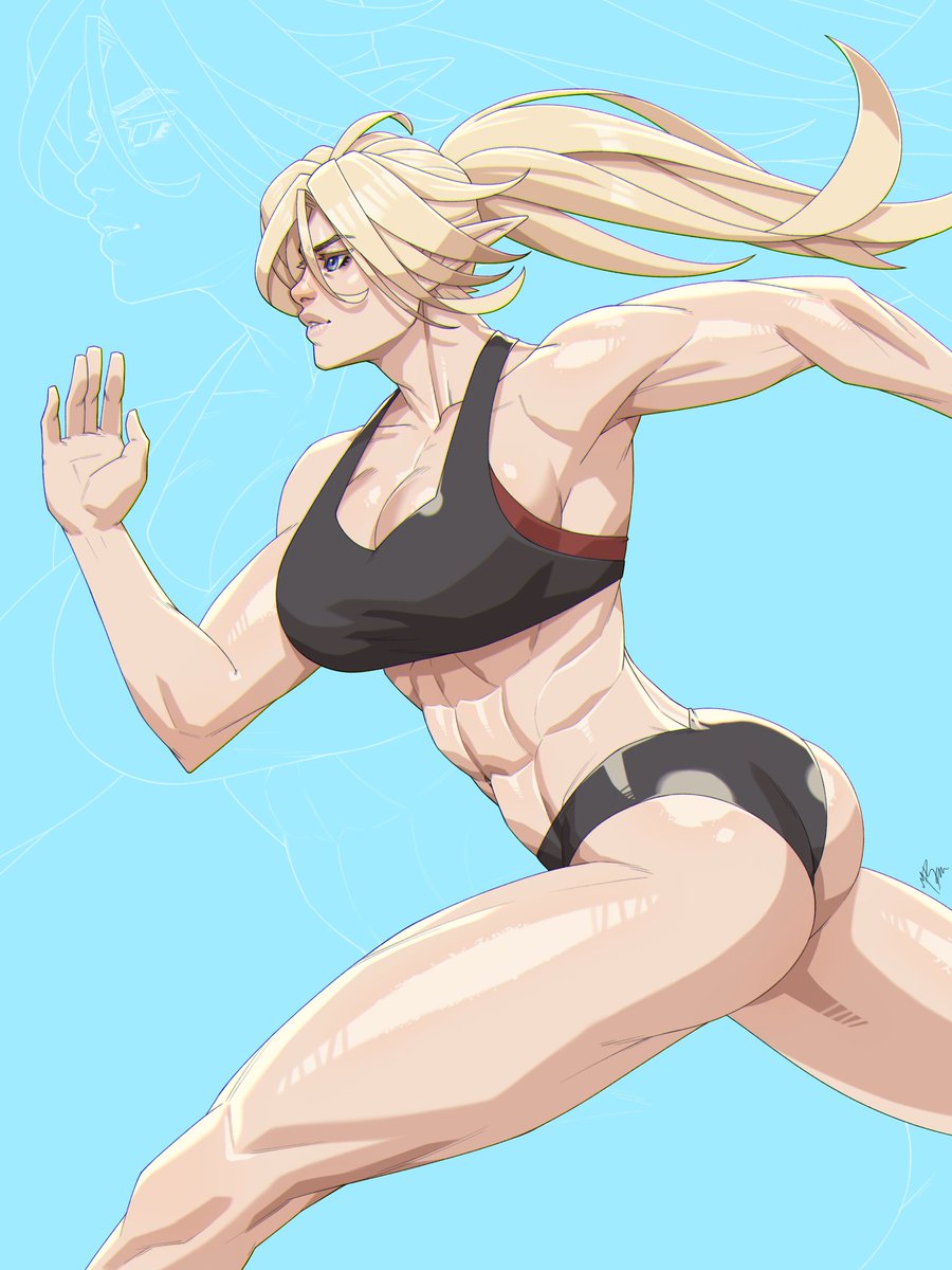 R62_art's tweet photo. Full workout Arii 🏃🏼‍♀️
Took a while but on to the next set
If you've got suggestions for themes, feel free to leave a comment :) https://t.co/ElqhZvFzlm