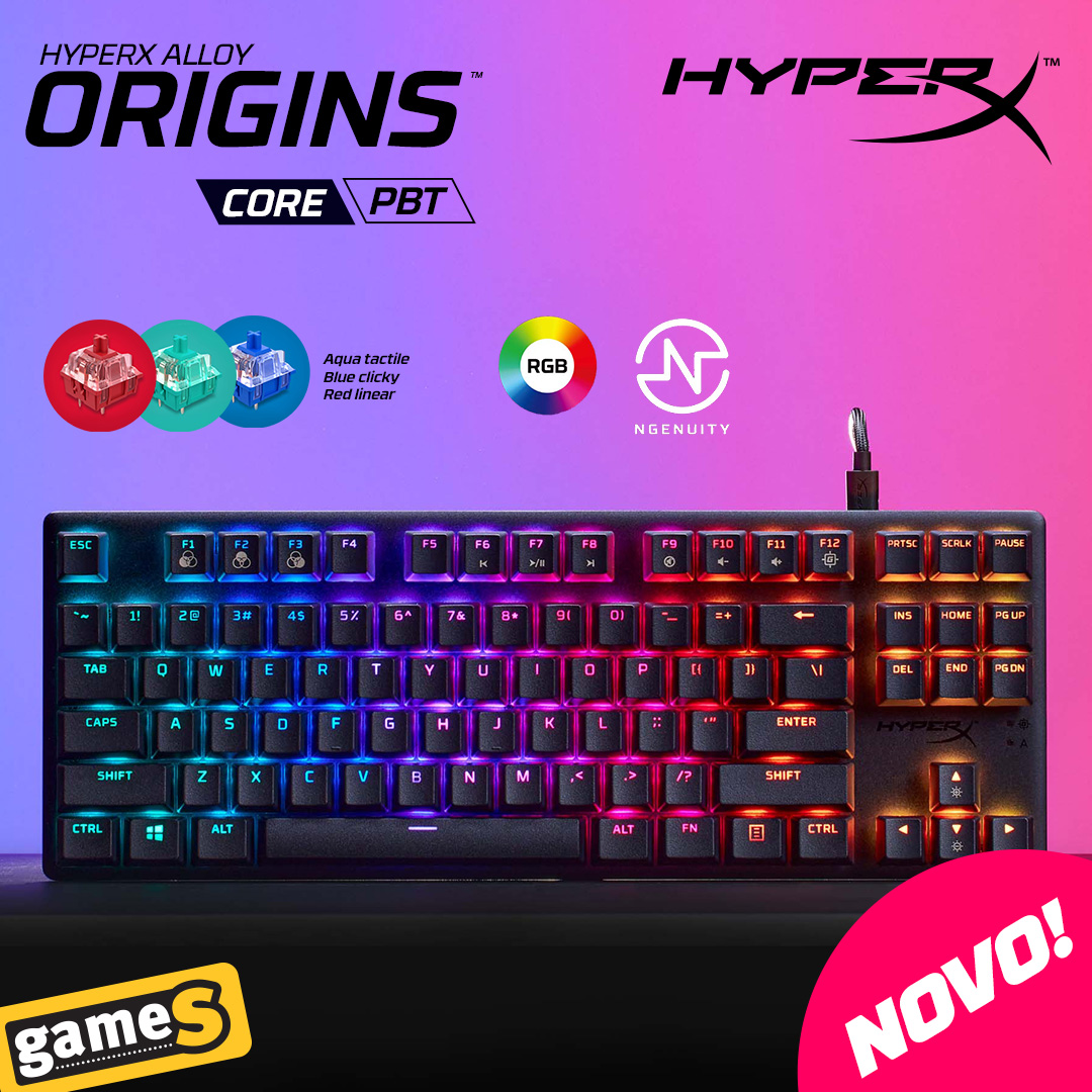 Gamesdoo's tweet photo. Nova HyperX gaming oprema je dostupna na našem sajtu i u maloprodajama.
https://t.co/NjbroM8kyM
#GameS #GameSdoo #novo #HyperX #HyperXAlloy #HyperXAlloyOrigins #AlloyOrigins #PBT #CorePBT #HyperXCloud #HyperXCloudStinger #CloudStinger https://t.co/woxkk4a4xp