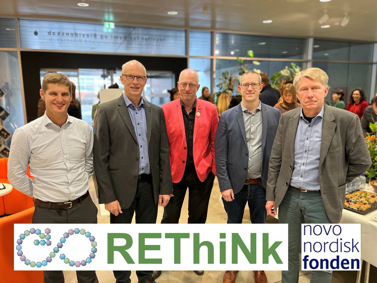 Fantastic opening of NNF Challenge project: Recovery of extracellular polymers from wastewater treatment residuals as a new circular biopolymer – REThiNk. 🎉