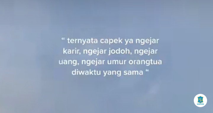 sbyfess's tweet photo. -rek semangat ya buat kita, pasti bisa kok https://t.co/03FlNLWn7x