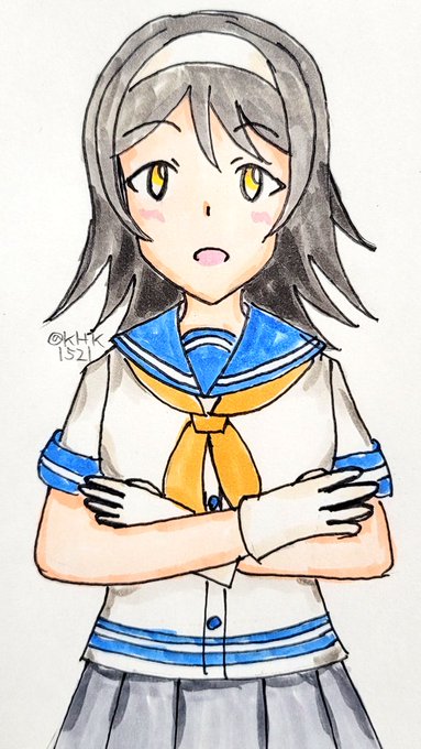 谷風さん#艦これ版深夜の真剣お絵描き60分一本勝負#艦これ版真剣お絵描き60分一本勝負_20221101#谷風進水日 