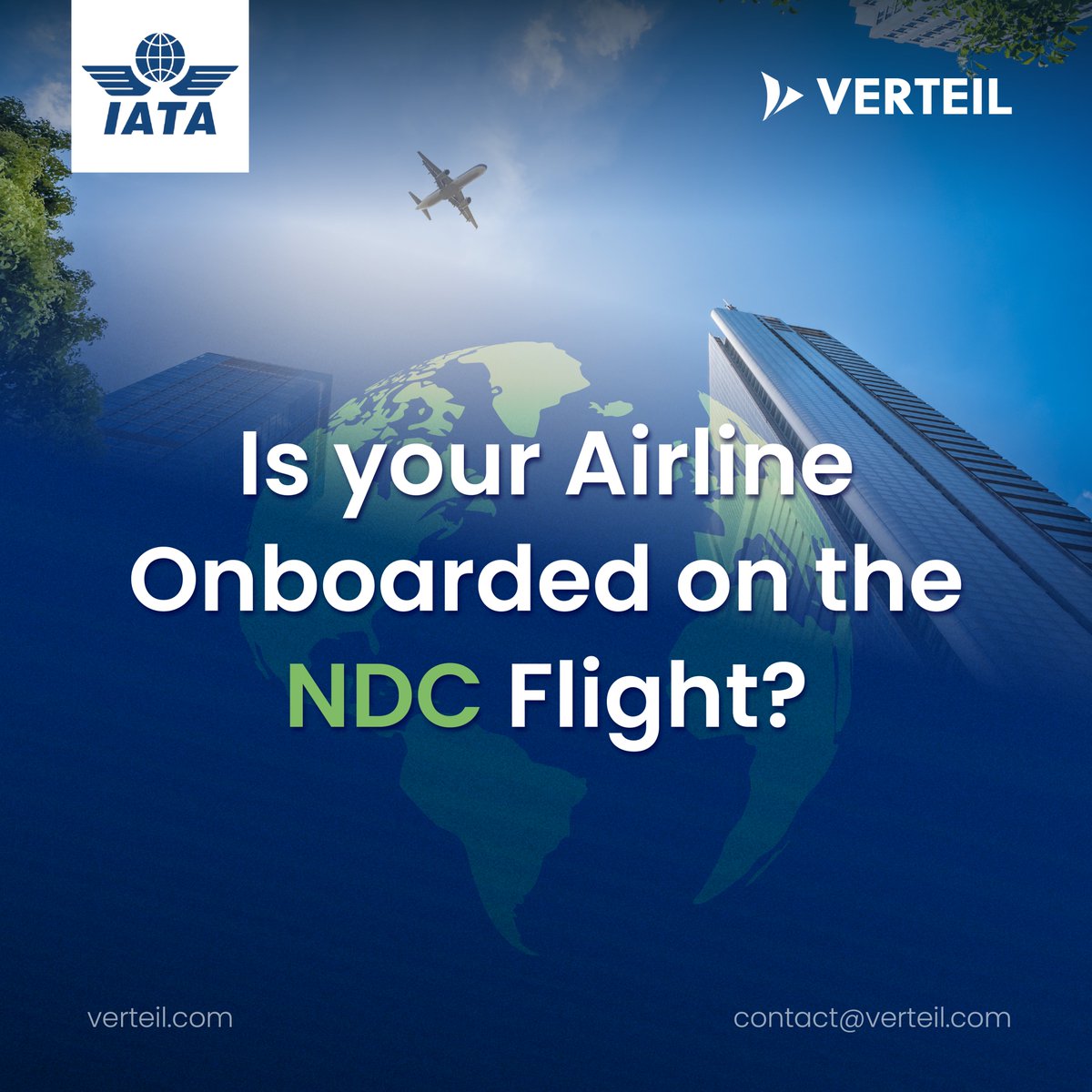VerteilNDC's tweet photo. Team Verteil is excited to meet the airline delegates at IATA WPS on 1st-3rd November.

Bring in all your queries and curiosities about NDC and get them all answered by top leaders in NDC space.
#verteil #NDC #iatawps #iata #wps #Airlines #TravelAgents #traveltechnology https://t.co/dDQBcBGTPa