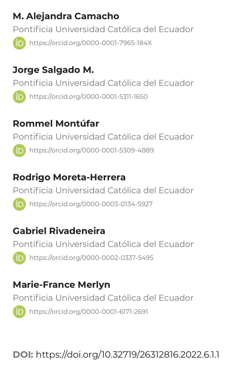 Nueva publicación de nuestras colegas <a href="/AleCamacho17/">Ma.Alejandra Camacho</a> y <a href="/lamagamerlyn/">Marie-France Merlyn</a>: Opiniones e interés en ciencia y tecnología de mujeres y hombres adolescentes ecuatorianos | Revista Andina de Educación doi.org/10.32719/26312…