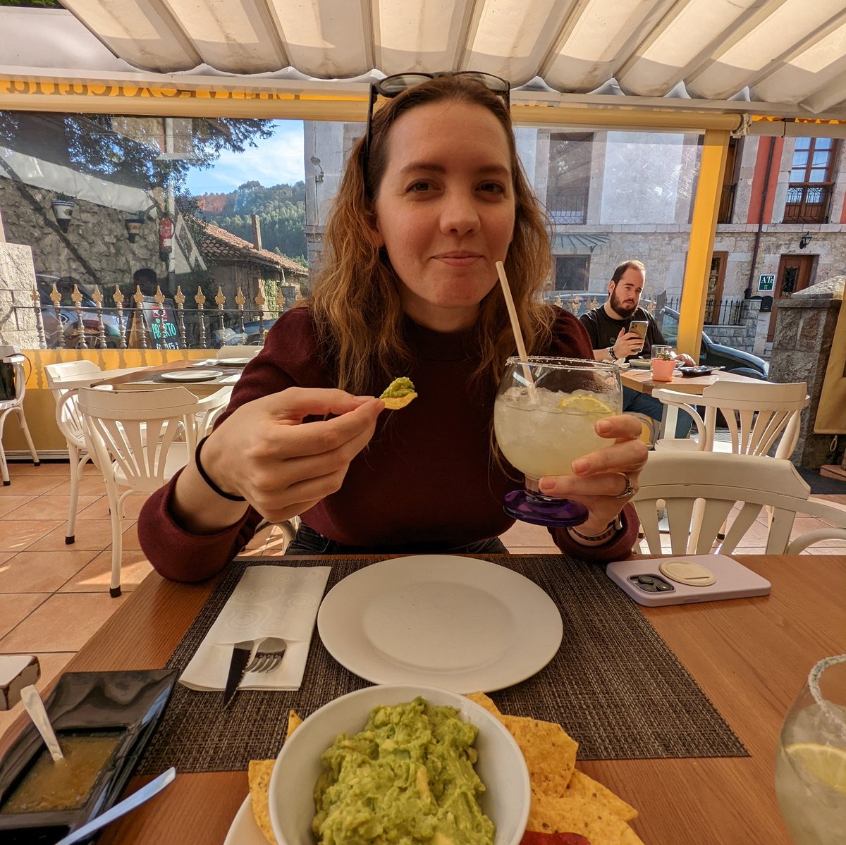 Happy birthday to the person who is simultaneously my favorite person in the world and the least favorite of my wives. Celebrating in Pendueles, Spain, population 220, knocking back margaritas and soaking in the November sun. Happy 32 to my Kelly!!