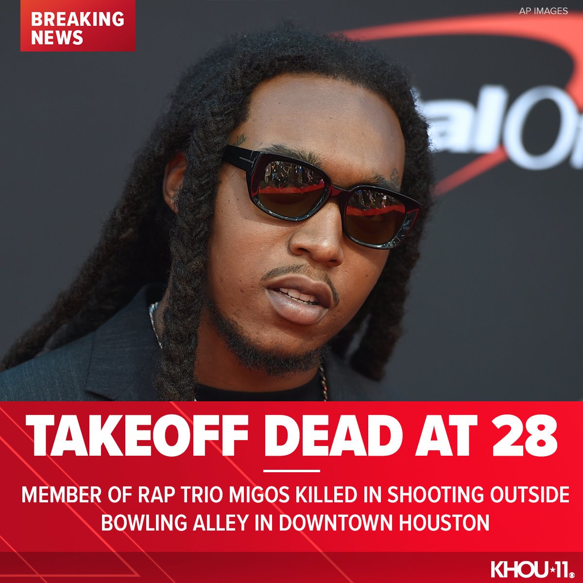 KHOU 11 News Houston on Twitter "Rapper TakeOff of the Atlantabased
