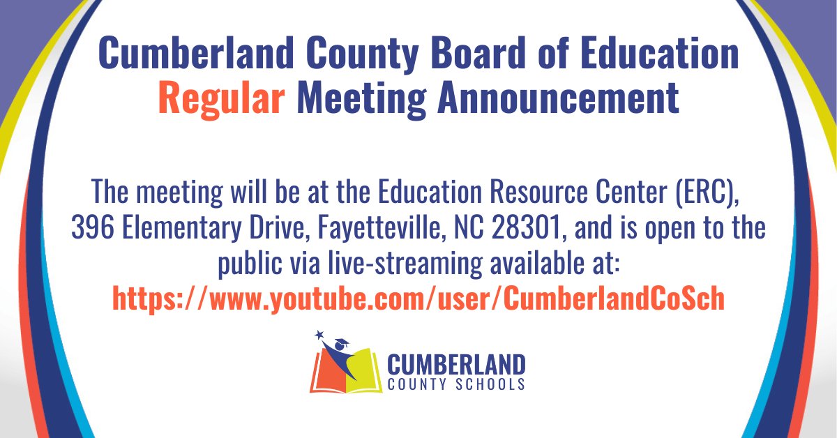 Cumberland County Schools on Twitter "The Cumberland County Board of