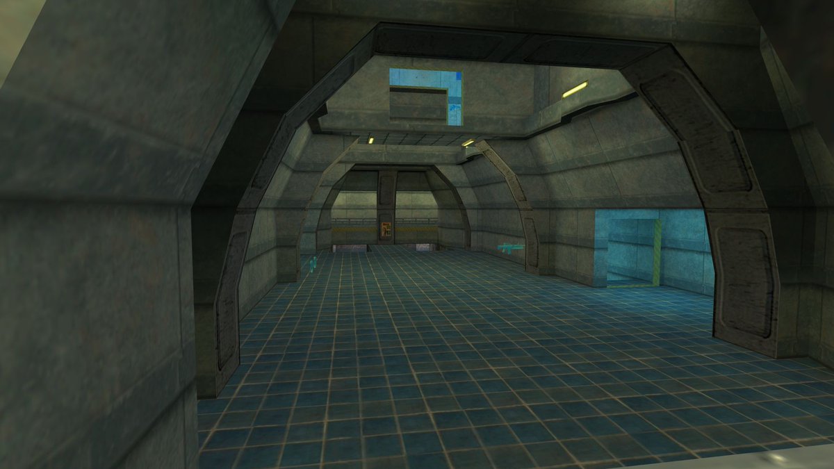 AudioCraZ's tweet photo. Screenshots from the retextured map "Snow Transit" for Cold-Ice Beta 3. Getting closer to the next release. #HalfLife #coldice #RetroGaming https://t.co/4RWTgIjoOC