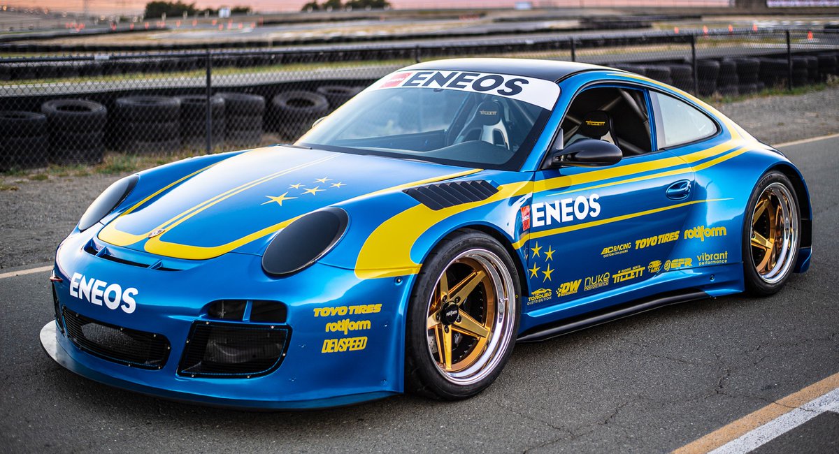 Flyin18T's tweet photo. #news #EngineSwaps Subaru-Swapped Porsche 911 GT3 STI By Eneos Might Be The Craziest SEMA Build This Year https://t.co/rZsBJGUKMS https://t.co/ytD28epFg1