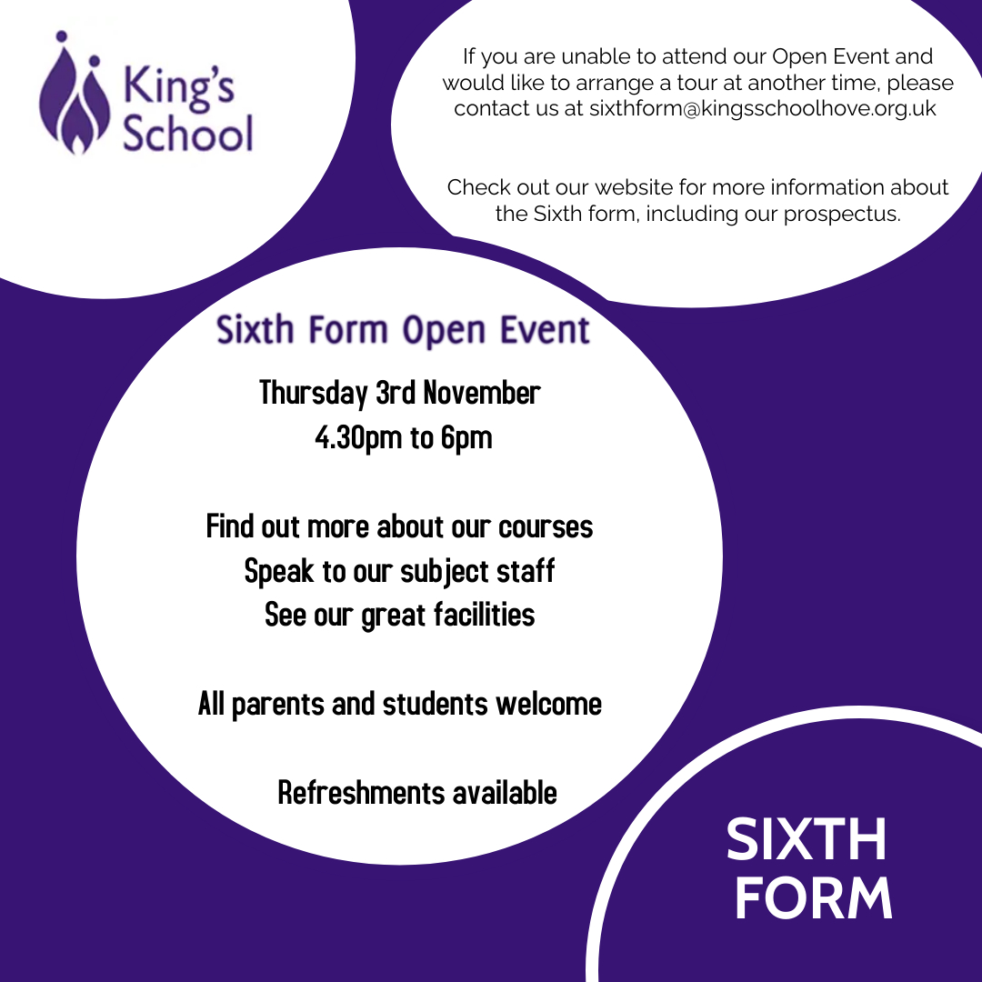 King's School Sixth Form tweet media