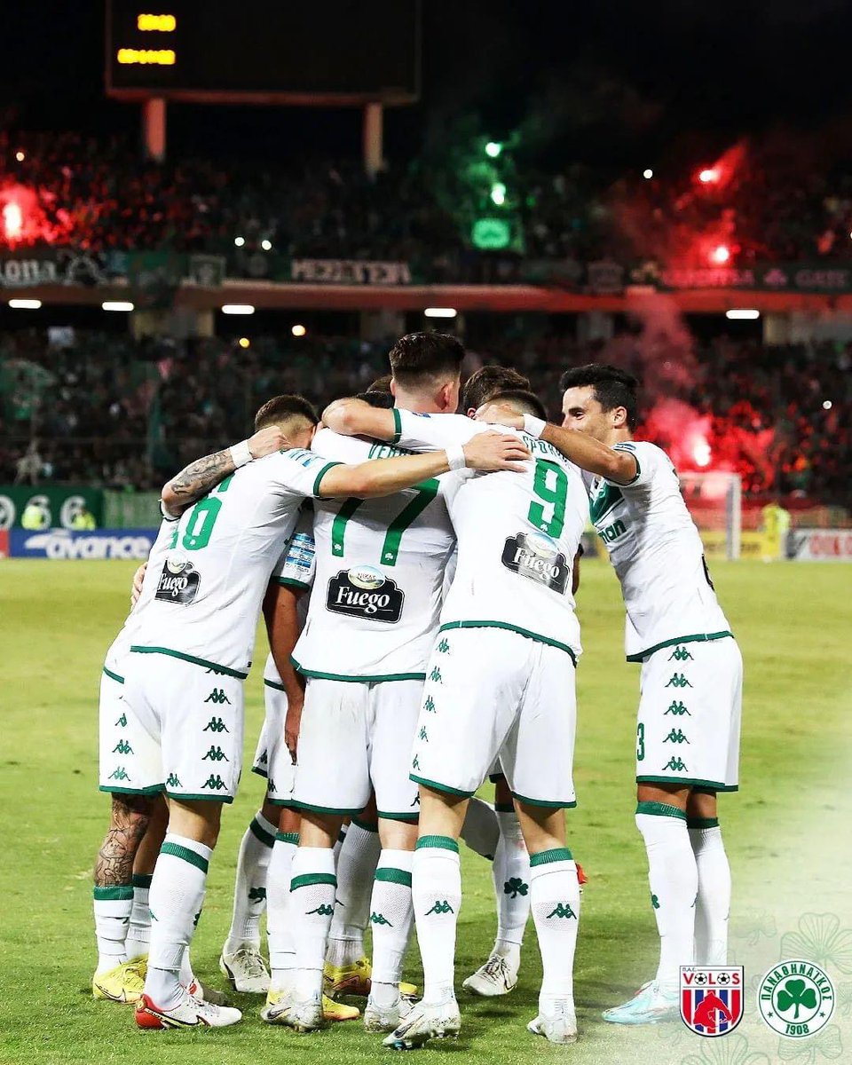 snportal's tweet photo. Slovenci na vrhu Grčije! 🇸🇮🇬🇷
@paofc_ nadaljuje svoj pohod v grškem prvenstvu. Včeraj so se Atenčani, za katere igrajo tudi naši @andrazsporar90, @adamgnezdacerin in @BenjaminVerbic razveselili novih treh točk. Na gostovanju pri zasledovalcu Volosu so namreč zmagali s 1:5. https://t.co/C7ErVkU0eK