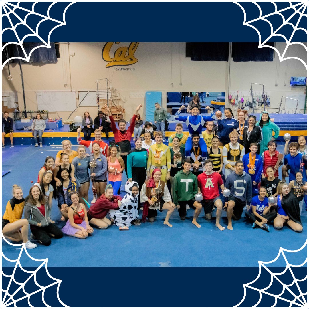NAIGC's tweet photo. NAIGC gymnasts are 👻 🎃 creeping it real with UC Berkeley's annual Halloween meet! Wishing everyone a 🧛 fang-tastic season! #NAIGC #gymnastics #handstand #NAIGCGymnast #NAIGCGymnasts #Halloween #happyhalloween #scary #spooky #competition #fangtastic #gymnasticscompetition https://t.co/f34wK9A5BJ