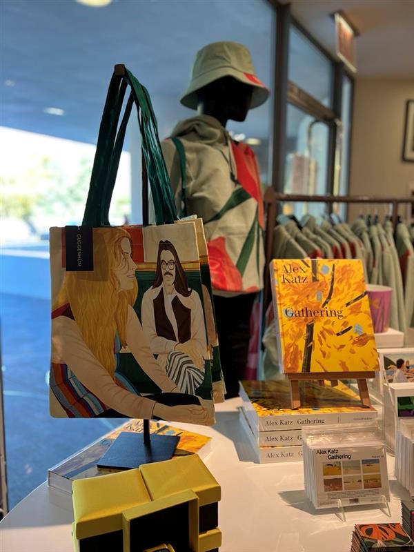 We've got hoodies, mugs, ties, totes, magnets, the catalogue, and more! Shop our unique collection of 'Alex Katz: Gathering' merch: GuggenheimStore.org #AlexKatzGathering