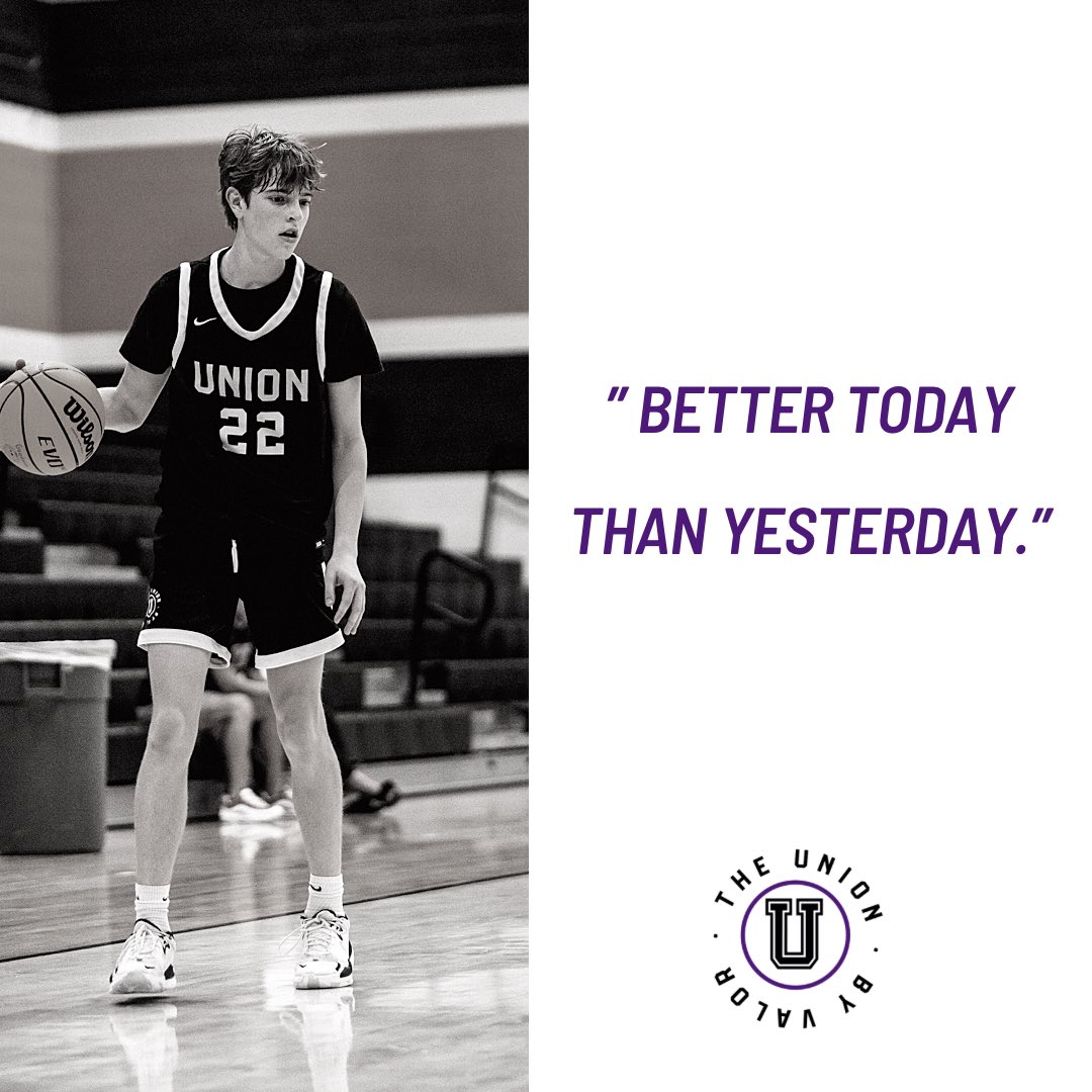 UnionNXTPro's tweet photo. #valorbasketball #quotes #texashoops #aau #bettertodaythanyesterday https://t.co/rQH3TjLJyf