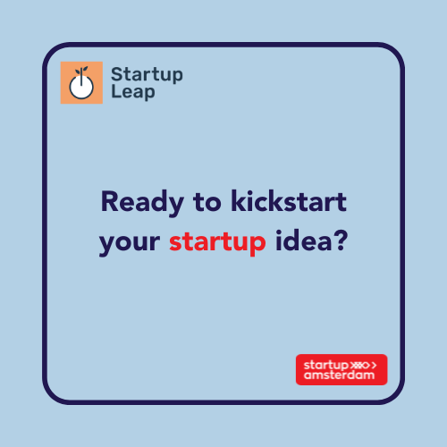 Do you have a startup idea? Then sign up for the #StartupLeap program! It is a free 4-week online program where StartupLeap will help you prepare to kickstart your idea, and connect you with #entrepreneurs, #experts and #incubator programs! bit.ly/3UeLowh