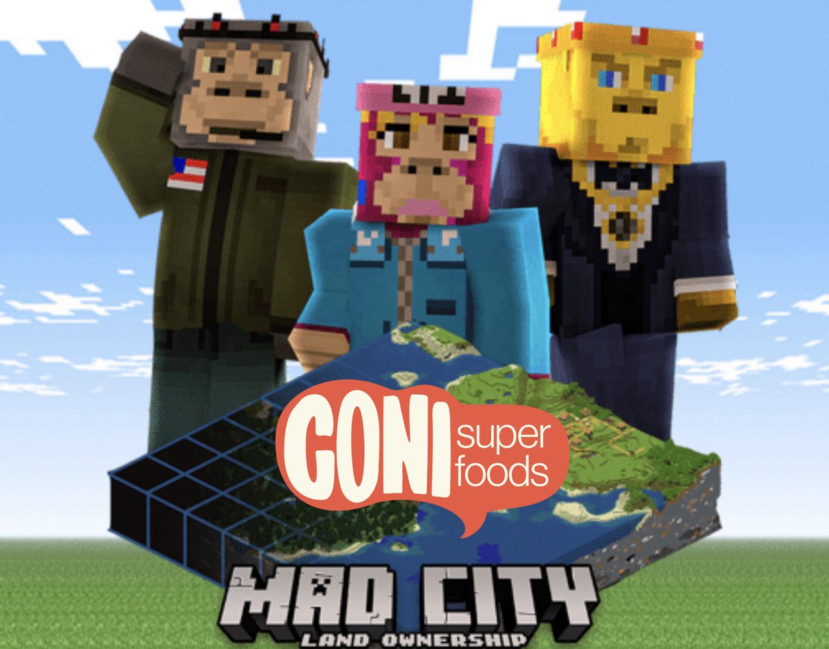 First building secured on my Mad City Land Plot!

Welcome @conisuperfoods to #MVA &amp; $VET

Their building will feature information related to their health products, and also will include discount codes within it for users.

Check out their website here: conisuperfoods.com
