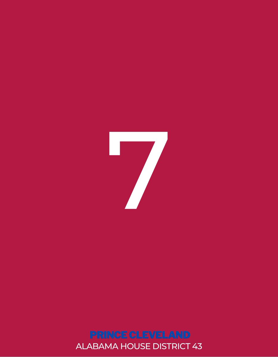 prince4alabama's tweet photo. 7 Days.
Letās Do It!
Donate Today: https://t.co/ufayWjKyPW
#LetsDoIt #PrinceForHD43 #PC43 #WhatWeHaveInCommon https://t.co/ueloZPj8BA