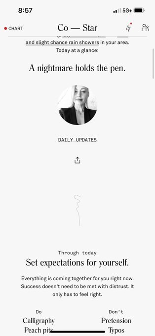 My horoscope is dead on today: it&rsquo;s the first day of National novel writing month and this story first