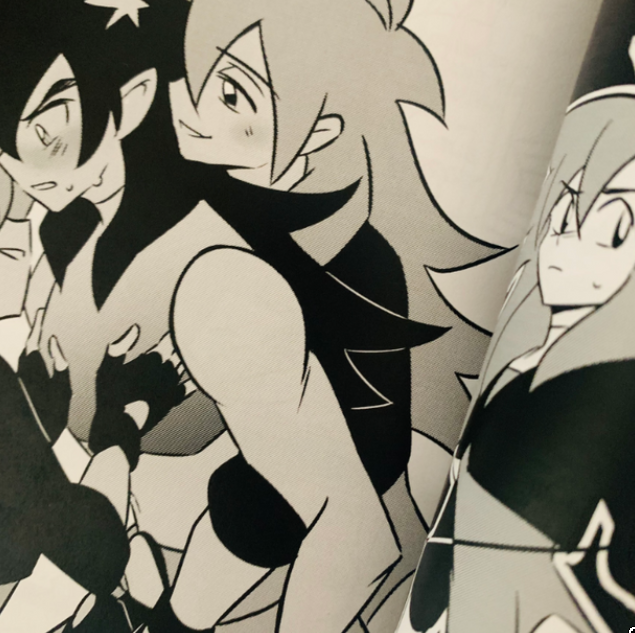 Thank you so much to everyone who supported THE COSMIC BALLAD OF LAYLA AND AIRY at @SBComicsFair!! If you are interested in grabbing a physical copy, they will be going up on https://t.co/G4Pb4kv4od this Friday, November 4 at 9AM PST! With 12 bonus pages+comics+pinups♥️
