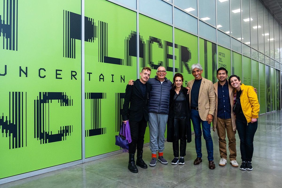 CinematecaBta's tweet photo. 🗣️| El pasado sábado 29 de octubre en la #Galería de la #CinematecaDeBogotá en asocio con el @_mambogota, se realizó la inauguración de la exposición #UnPlacerIncierto, artes del tiempo en la colección de #PierreHuber. https://t.co/C9AxnCHeho