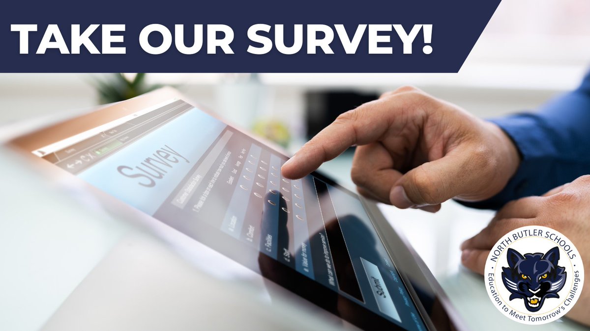 We’re seeking your input! Help the Board of Education address our schools’ most pressing facility needs by taking our survey. It’s anonymous, takes 5-10 minutes to complete &amp; is available through November 15. 

Take the survey here: northbutlersurvey.org