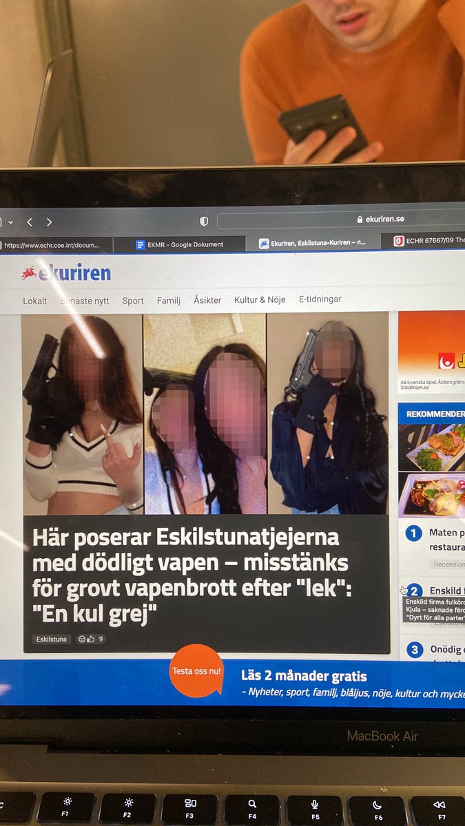 willoshe's tweet image. Borde göras en Netflix serie om Eskilstuna