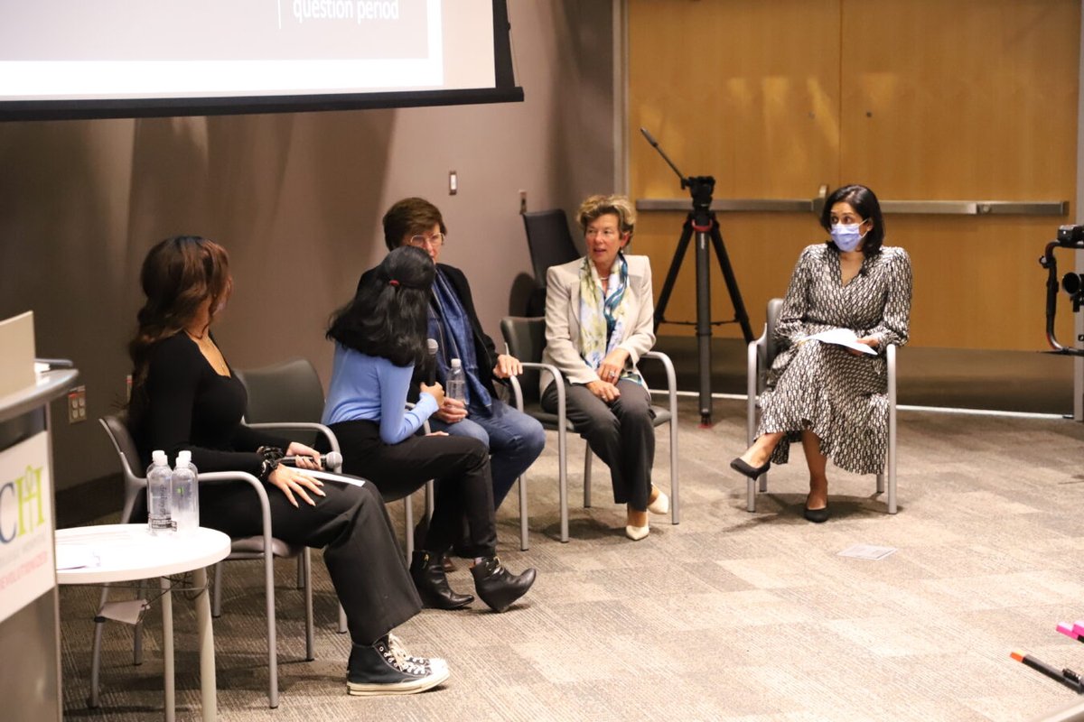 That's a wrap on our inaugural #WomenOfGairdner event, in which WCH in collaboration with @GairdnerAwards welcomed Dr. Deborah J. Cook & @kkariko to share insights into their unique careers & offer best advice to #STEMStudents! loom.ly/YwyE3ok
