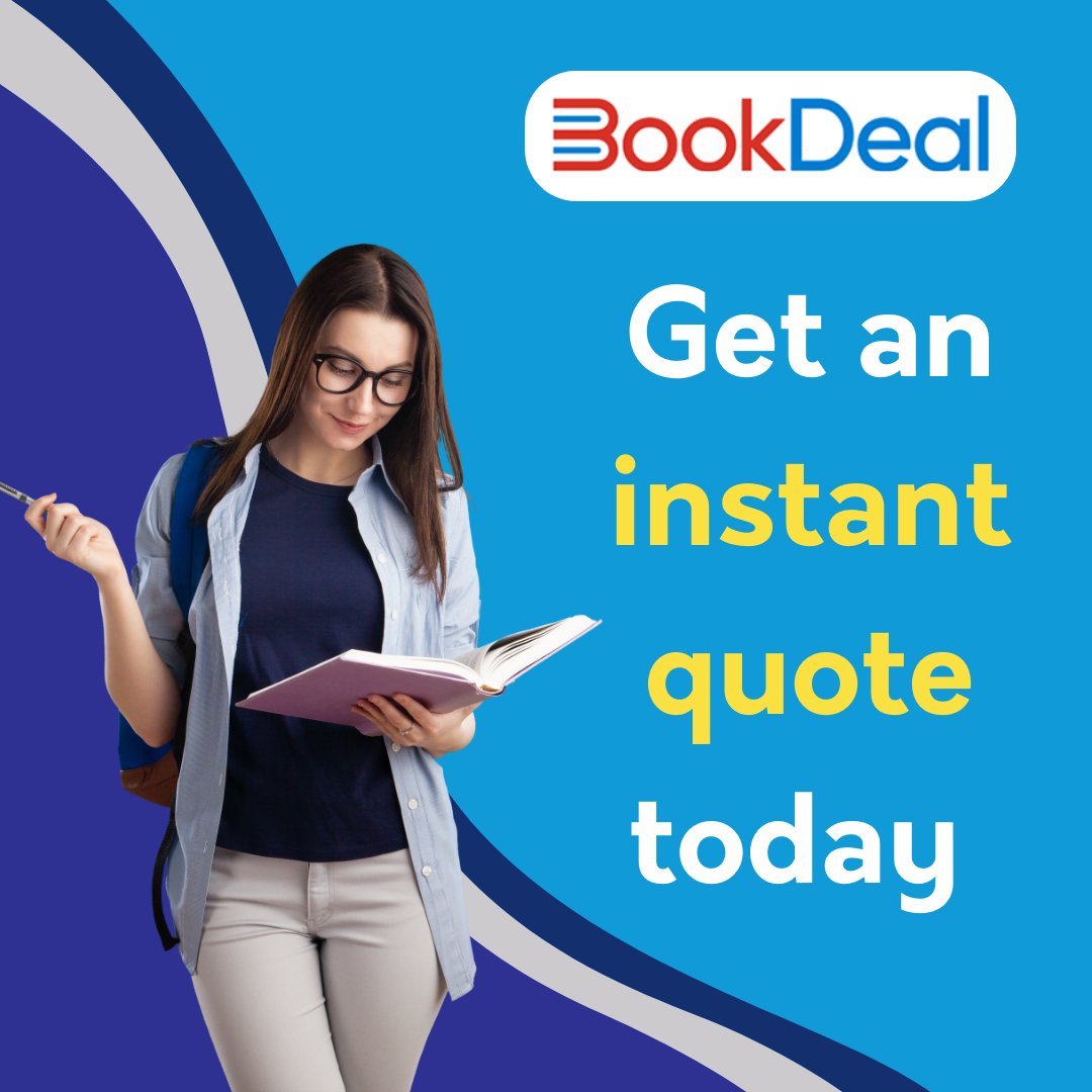 bookdeal20's tweet photo. Selling textbooks online is supposed to be stress-free, easy, and straightforward. That's why we have the BookDeal Guarantee.
💻https://t.co/EOPfK881AB
#bookdeal #universitybooks #secondhandbooks #ucbooks #collegebooks #secondhandbookstore #reading #sell https://t.co/b9KxZykj6U
