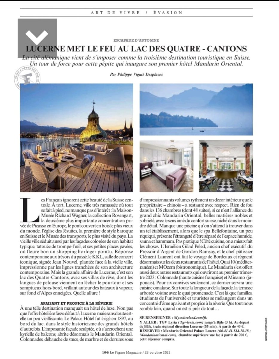 <a href="/desplaces_l/">Ph Viguie Desplaces</a> Lucerne dans le Figaro Magazine