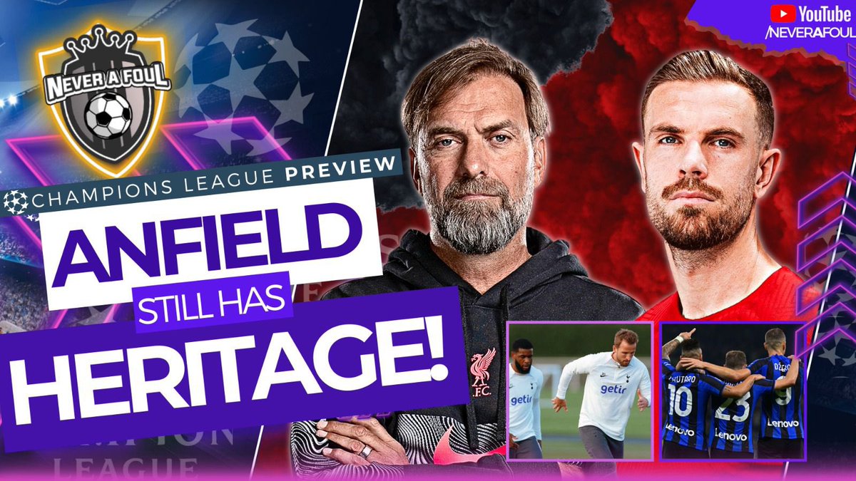 🚨 LIVE AT 2:30PM - youtu.be/Rjy_VIIDsPQ

😯 Liverpool In the past have come from the lowest odds to Win! 

✅ Bayern vs Inter Milan! Already Through

⚪️ Can Tottenham secure their place in the next round? 

🎙 Lock In To <a href="/MUFCKas/">🔰 Sheikh Kassim 🇶🇦</a> @Moamen_Aly7 &amp; <a href="/SpursTalkShow/">SpursTalkShow</a>