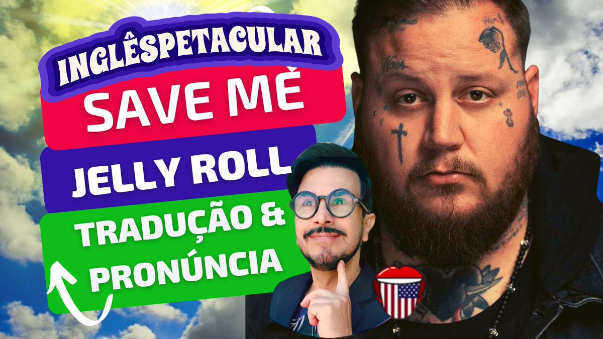 lingobr's tweet photo. Como Cantar Save me de Jelly Roll em Inglês Americano. https://t.co/7jdbyUijfT via @YouTube https://t.co/VW48eqyqLA