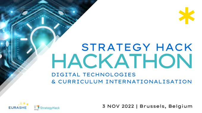 euatweets's tweet photo. How to improve #HigherEducation curriculums via digital technologies? @EURASHE hold a Hackathon on institutional change within the #StrategyHack project that will address curriculum internationalisation.
🗓️ 3 November
More ℹ️  https://t.co/tLBMAKGCIL
@JakubGrodecki https://t.co/DUNsfb8TAv