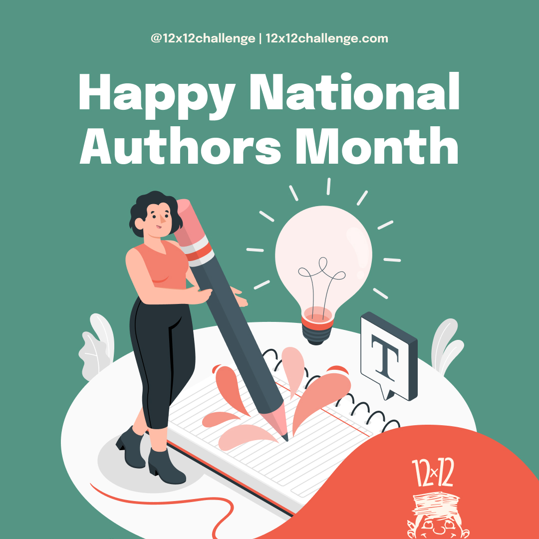 Happy #NationalAuthorsMonth! Whether you've published several #picturebooks or are working on your first, today is an opportunity to celebrate yourself and recognize the hard work you've put into pursuing your passion.

Bravo!

#12x12PB #picturebookauthors