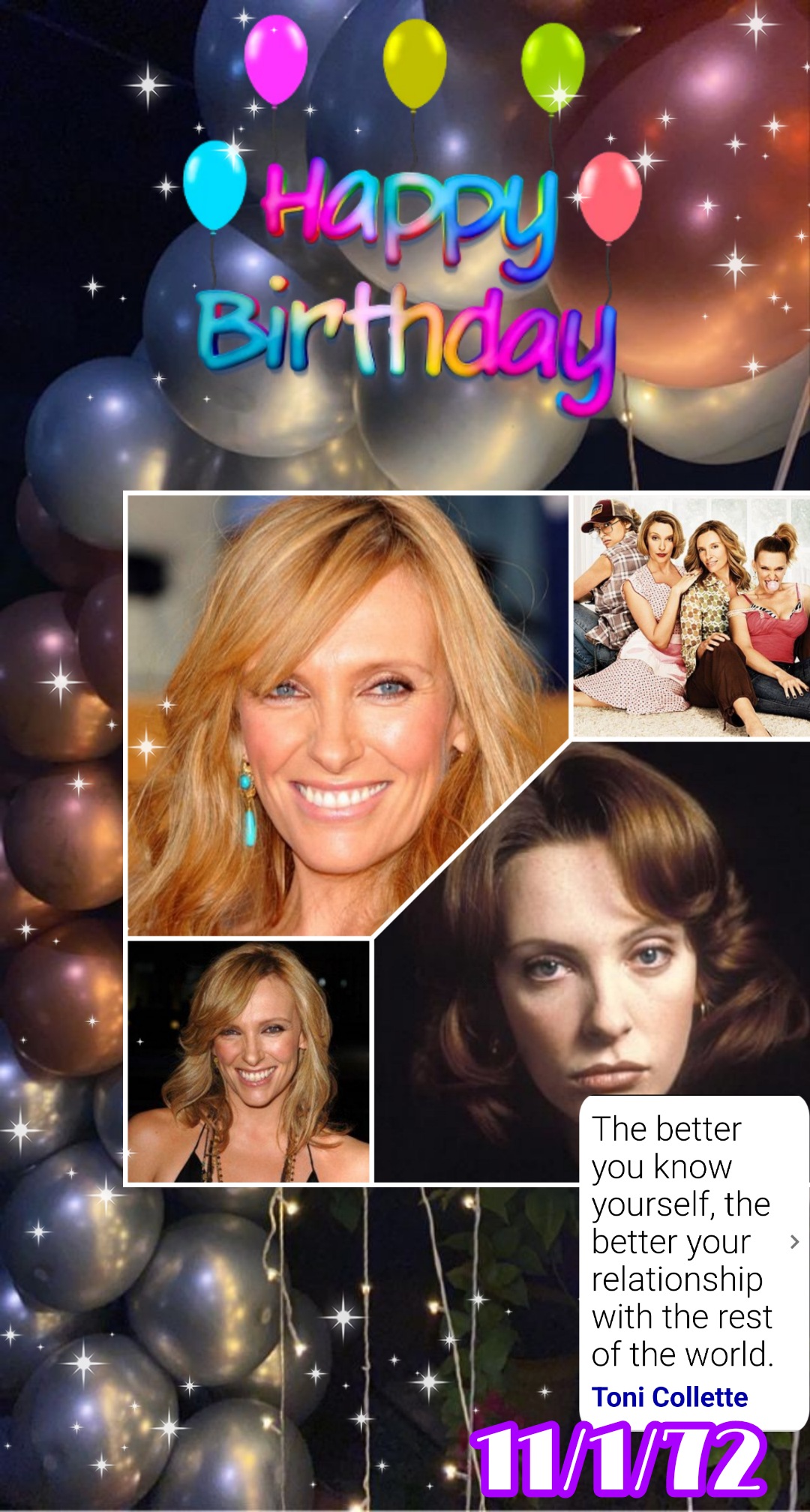 Happy birthday, Toni Collette     