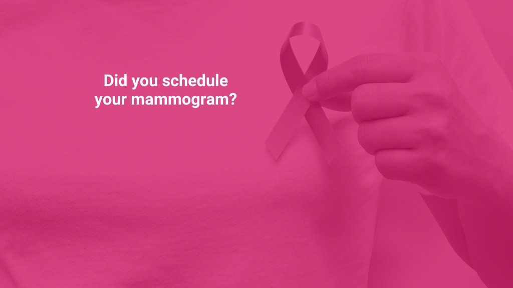 Yes, Breast Cancer Awareness month is over, but I wanted to send one more reminder to schedule your mammogram, if you haven't done so already. 

I am so thankful I went for that mammogram when I did. 🎗
