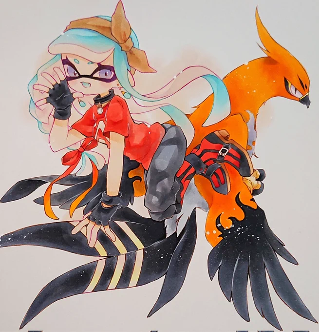 3マイイカ(と相棒ファイアロー) 