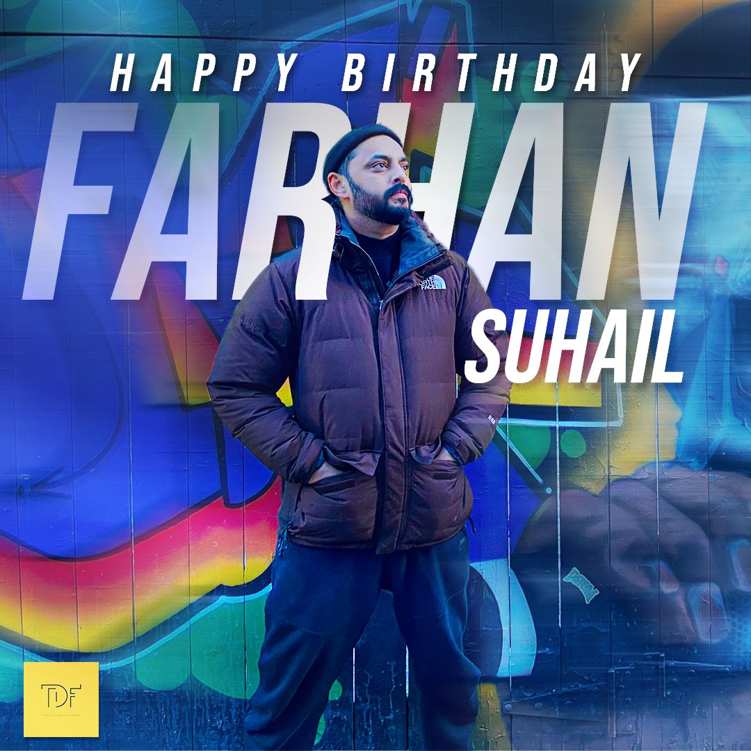 TDFcomPK's tweet photo. Happy Birthday to the guy who makes work fun! Many happy returns of the day Farhan Suhail, not just our Chief Creative Officer but also our Chief Dad Jokes Officer 😃❤ https://t.co/3fsyB05iZK