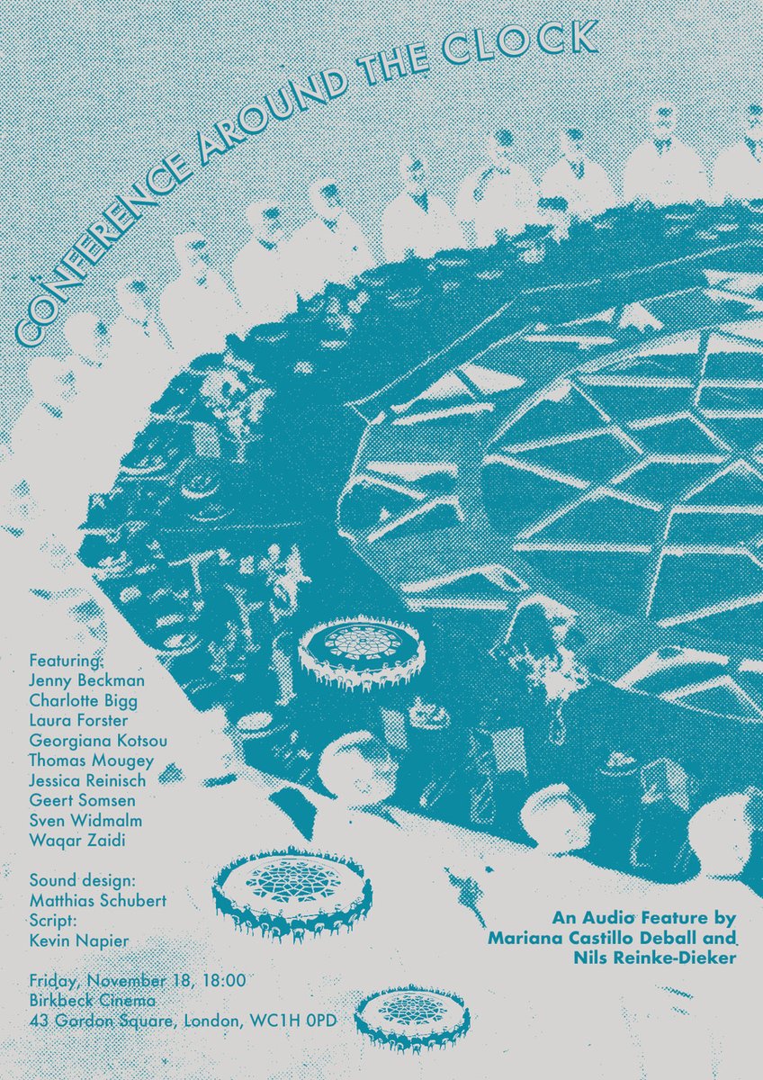 We still have places available for the <a href="/HistSciConf/">The History of Scientific Conferences</a>  show on the history of conferences on 18 Nov, 6-8pm <a href="/BirkbeckUoL/">Birkbeck, University of London</a>'s cinema. It's history, science, art &amp; entertainment all in one, followed by drinks. Places are free, reserve here shorturl.at/DJX05 <a href="/Birkbeck_BIMI/">BIMI</a>
