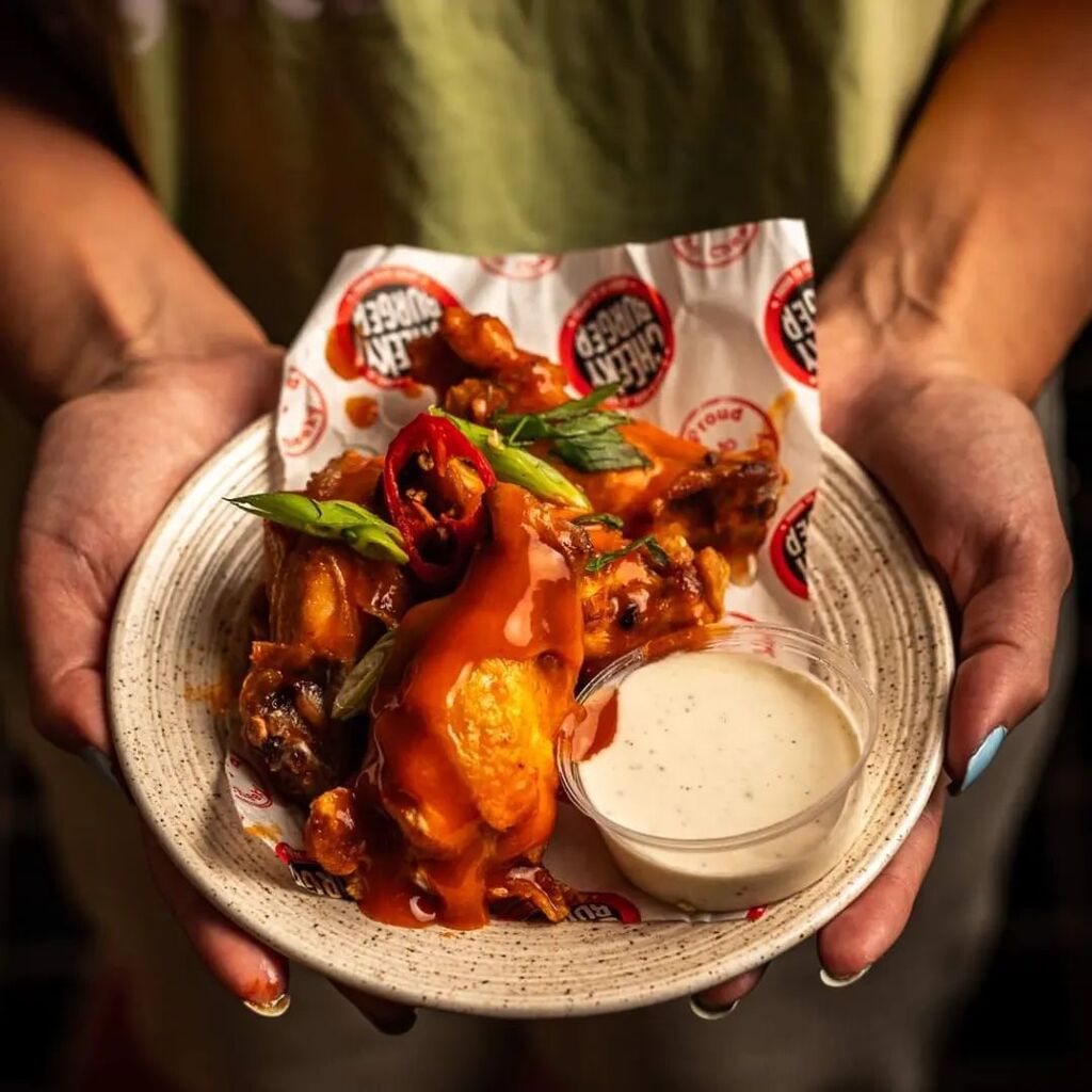 We are excited to introduce new menu items! 🆕️
CHICKEN WINGS -  choose from the following:
🍗 Buffalo with a side of our Stilton dip
🍗 Asian with sesame seeds and fresh herbs 
🍗 BBQ with our house bread and butter pickles
🍗 or natural
 
Available … instagr.am/p/Cka3nPpIPvY/