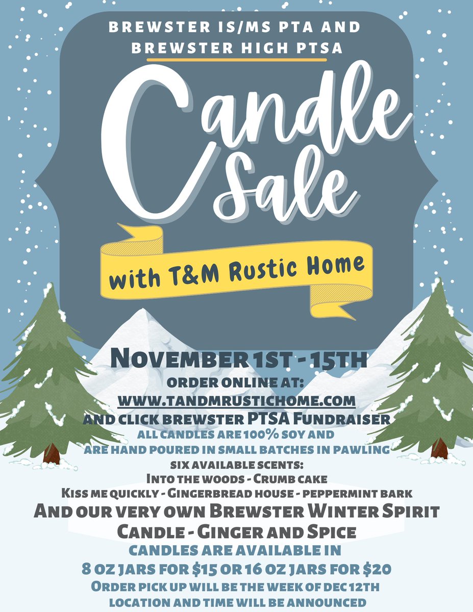 We're so excited to team up with T &amp; M Rustic Home for a Candle Sale!  Shop for some amazing handmade candles and support us!