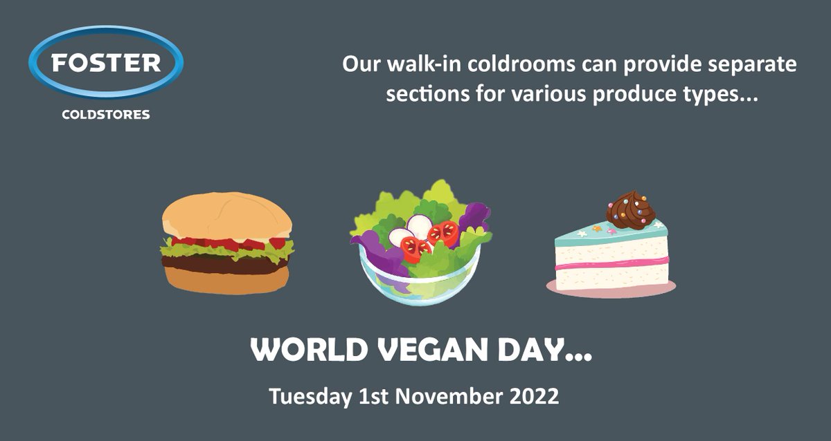 fostercoldstore's tweet photo. Many restaurants require space in their walk-in coldrooms so they may provide a larger menu to their customers. 

Our clever racking system can increase usable capacity by up to 24%. 

Get in touch: https://t.co/1e3c8JpuBf

#refrigeration #coldstores #worldveganday #vegan #food https://t.co/KdQyD6B2Nu