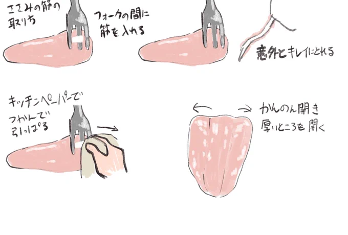 健屋さんがめちゃくちゃ?????ってなっててかわいかった

ささみの下処理メンディーよな( ˘ω˘ ) 