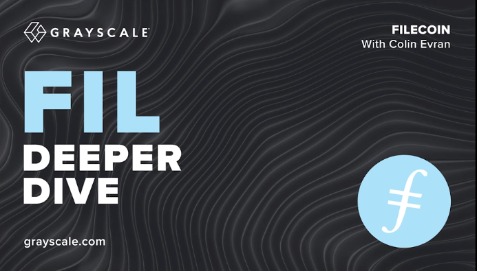 Filecoin's tweet photo. Join a deep dive into Filecoin with @greyscale and @colinevran &amp; hear how Filecoin will transition data storage to Web3. Watch: https://t.co/QxkgEYlR4i https://t.co/Nq90swcsiP