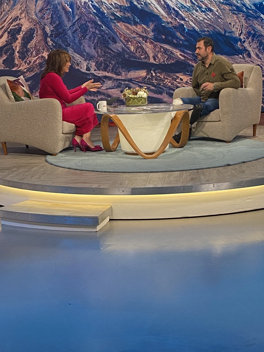 Absolutely amazing interview <a href="/andyreid2506/">Andy Reid MBE</a> thank you so much <a href="/reallorraine/">Lorraine</a> for having him on the show <a href="/AndyReidMBE_STF/">Standing Tall Foundation</a> xx