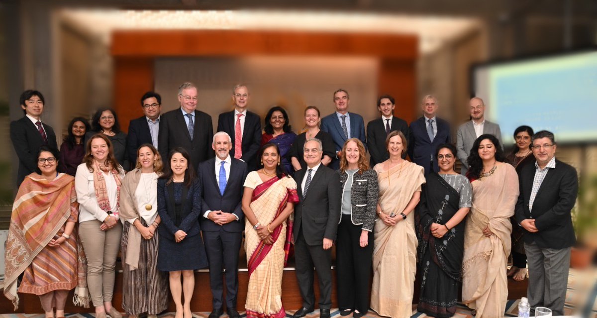 unwomenindia's tweet photo. Pleasure to receive our Assistant Secretary General &amp; DED @anita_bhatia1 ! In this time to accelerate progress on #DecadeofAction, we greatly appreciate our Bilaeral and Multilateral partners support to @unwomenindia  and #genderequality. 
@UN_Women https://t.co/pE1ds8aMhr