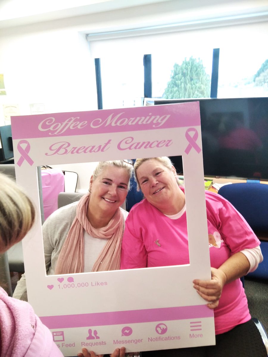 UHW_Waterford's tweet photo. As part of breast cancer awareness month #careforyourpair Orla CNS met with some women in Deise House, Railway Square to raise awareness, #supergroupofwomen #greatinteraction #learnbydoing
@SouthEastCH @NAS_Waterford @HSE_HR @HealthWaterford https://t.co/R5D1OQuifz