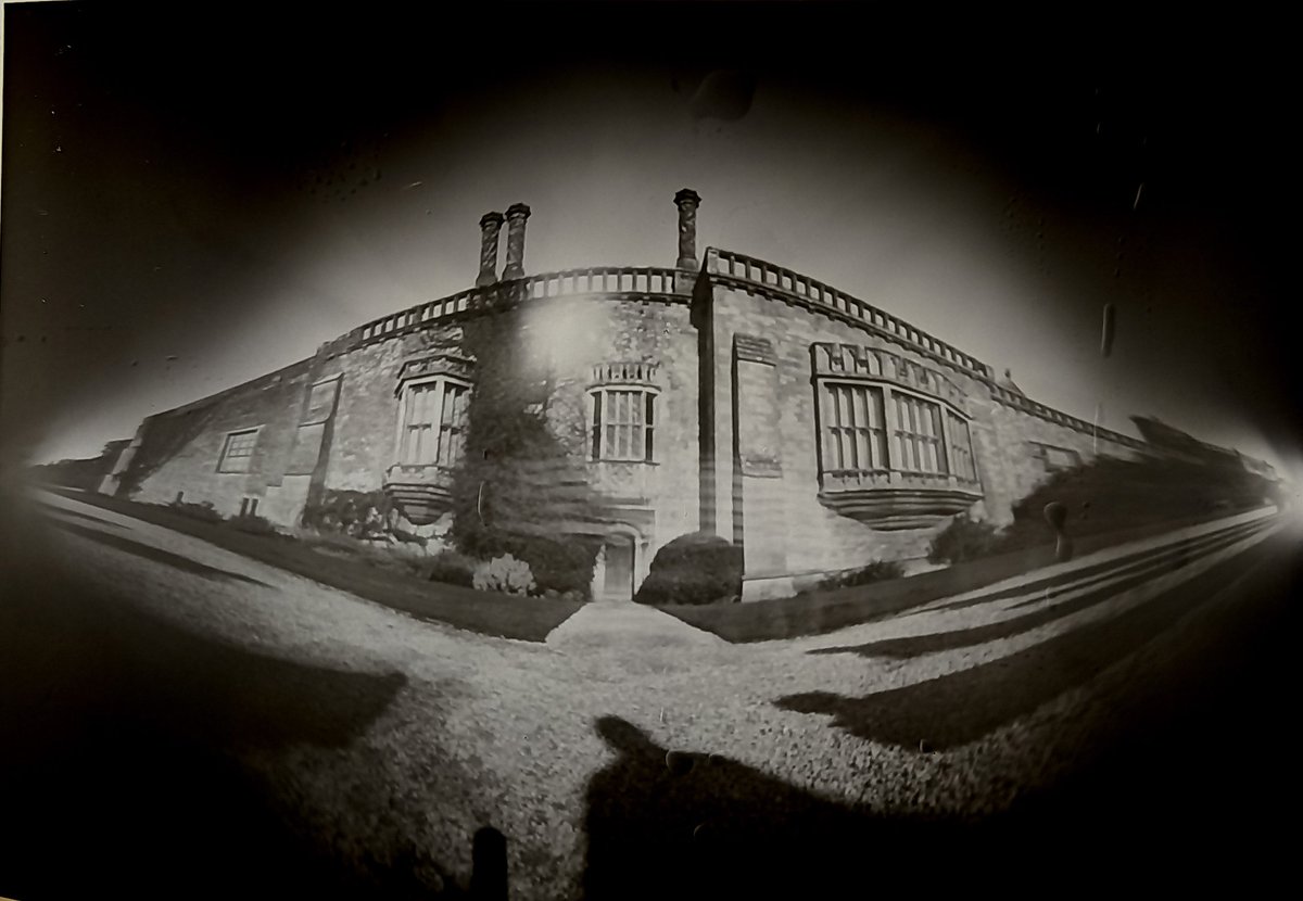 LacockNT's tweet photo. Just one of the images created in last month's #pinholecamera workshops, lead by @justin_quinnell.The pinhole method replicates those trialled by #FoxTalbot in the 1830s; we think he'd be impressed with this shot! #wideangle #historicphotography
Photo: Justin Quinnell https://t.co/q0SfgcUBBN