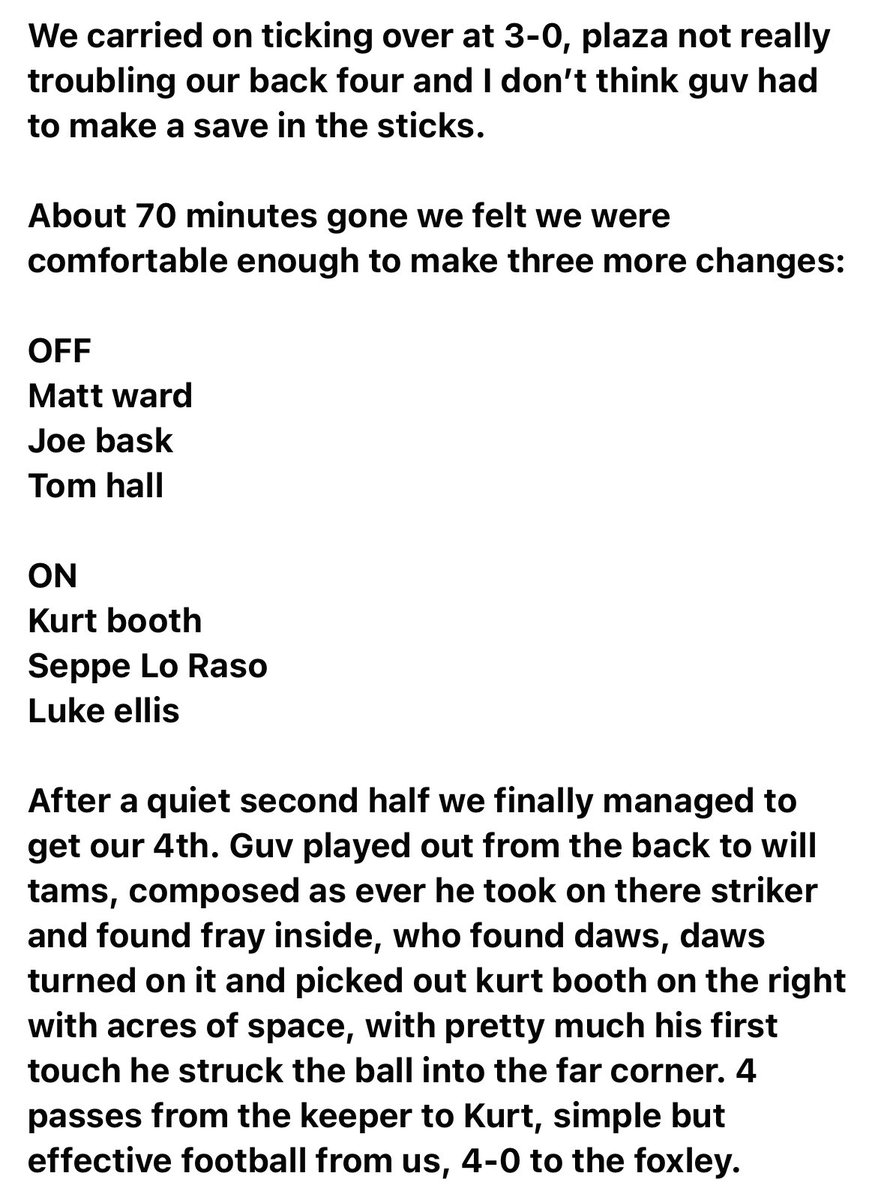 The Foxley FC tweet media