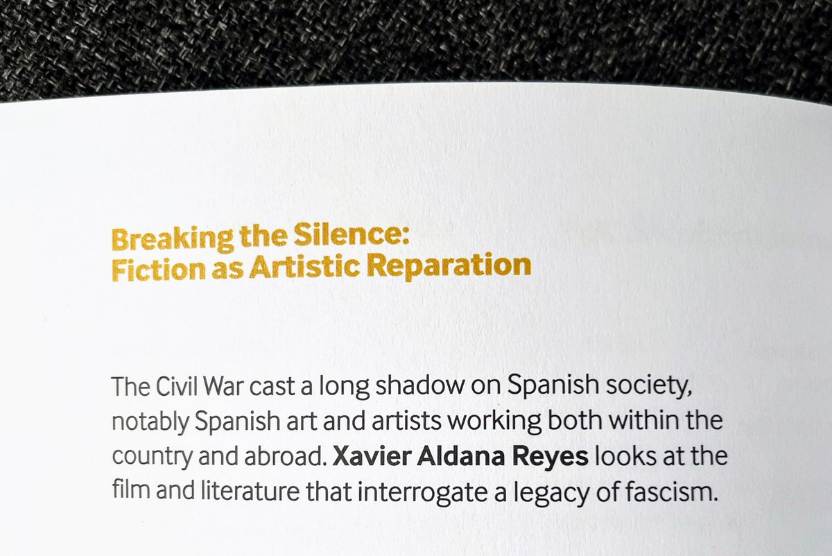 Very excited about this small contribution to the opera programme for Ainadamar: The Fountain of Tears. It’s performing in Glasgow and Edinburgh over the next couple of weeks.