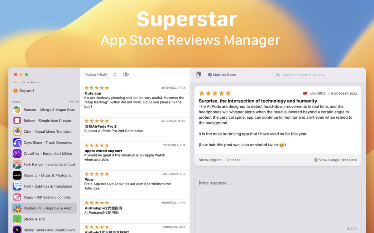 Reminder for my European and Asian friends, Superstar is now available for free from the App Store 😘 apps.apple.com/us/app/superst…