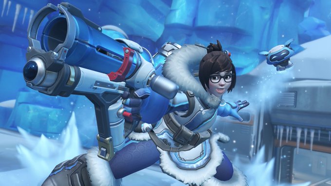 BlizzardCSEU_FR's tweet photo. [#OW2] Nous avons temporairement désactivé Mei afin de corriger un bug avec sa compétence Mur de Glace. Nous nous efforçons de résoudre ces problèmes le plus rapidement possible et prévoyons son retour en jeu dans notre prochaine mise à jour (15 novembre). https://t.co/g3Sz0zyNqU